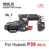 USB Charging Port Socket Jack Plug Board For Huawei P30 / P30 lite Nova 4e / P30 Pro Charger Dock Connector Flex Cable