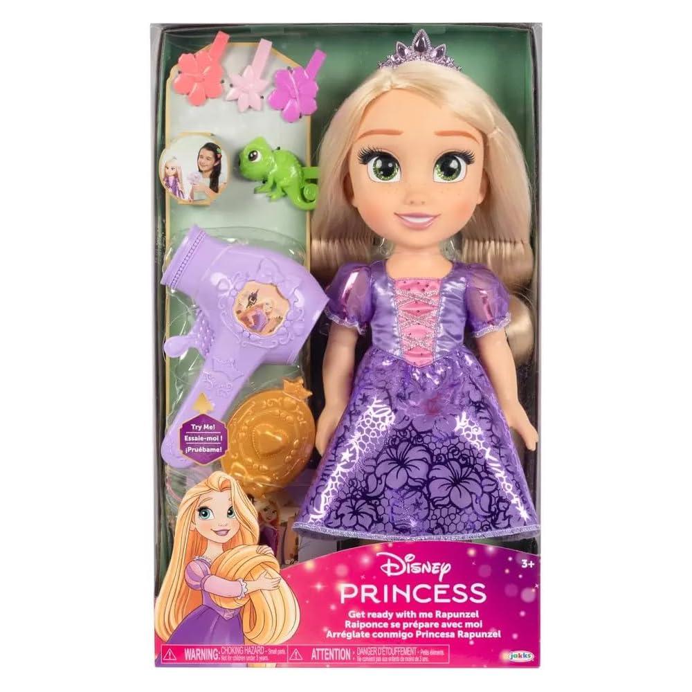 

Disney Princess Hair Care Set Frozen Anna Toddler Doll Hair Dryer Hair Brush Accessories Styling Tools