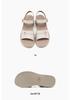 Red Dragonfly Women's Thick-Soled Genuine Leather Flat Sandals - Comfortable Summer Style
