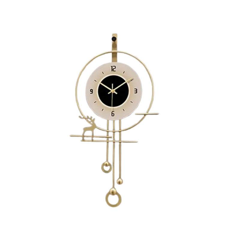 Luxury Living Room Wall Clocks Vintage Interior Bedrooms Fashion Wall Clocks Minimalist Fashion Orologio Da Parete Decoration