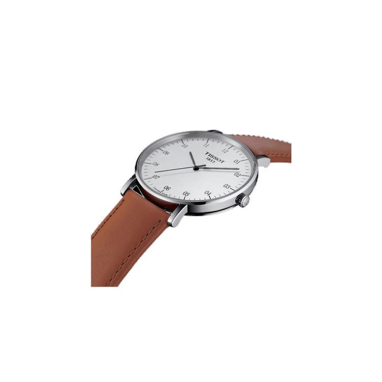TISSOT Meishi Collection Quartz Movement 30m Water Resistance Men's Watches Watch 42mm White Dial T109.610.16.037.00