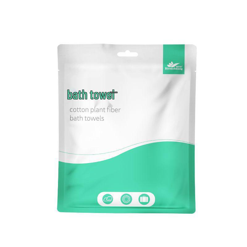 Individually Packaged Non-woven Disposable Bath Towels for Beauty Salons, Hotels, Saunas, and Pools 10 pieces
