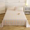 Single Complete Sheet Soft and Breathable Various Size Bedspread for Bedrooms Guest Room Students Dorm Bedding Sheets