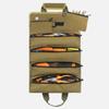 Oxford Cloth Roll Up Tool Bag Lightweight Tool Storage Bag Wrench Pouch  Space Saving