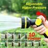 10 Function Garden Watering Water Gun, Garden Watering Artifact, Vegetable Watering Sprinkler, Garden Sprinkler, Household Water Pipe Hose