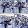 12/16/24/26 pcs Strong Elasticity Waist Extender Buttons Button Style No Sew Extensions  for Jeans