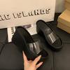 2025 Summer Chunky Woman Slippers Fashion PVC Transparent Platform Wedges Heel Slides Ladies Casual Outdoor Beach Shoes