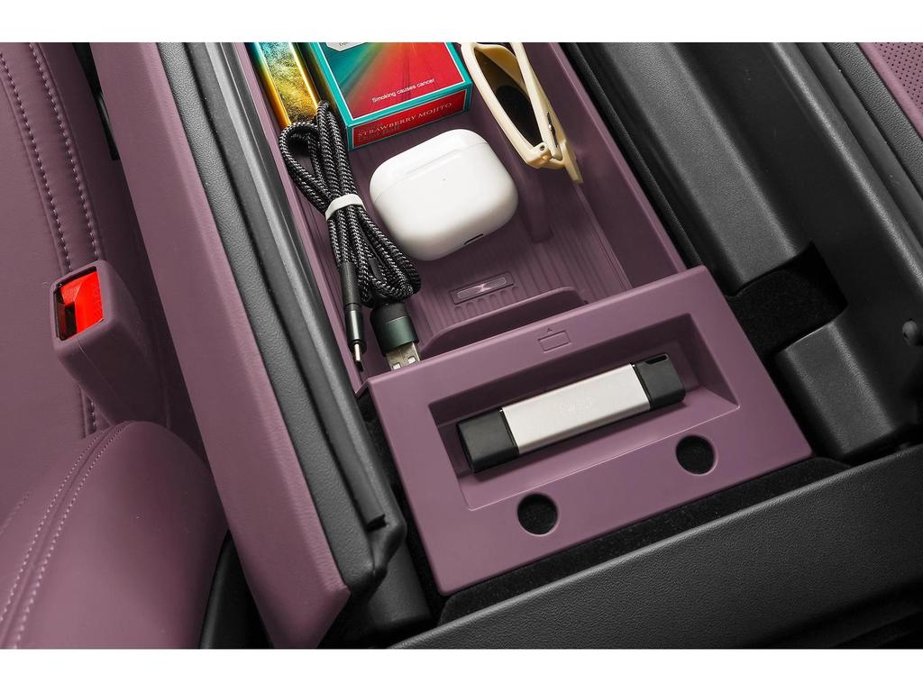 Compatible Armrest Box Storage for Xiaomi SU7/YU7 - Car Center Console Storage Organizer.