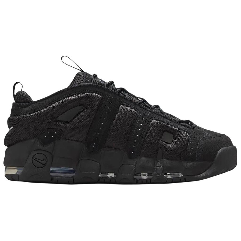 Nike Air More Uptempo Low Triple Black Unisex Sneaker IM6649-001