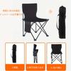 HZT Folding Chair Camping Chair Heavy Load Capacity of 150kg Lightweight Opens and Closes In 1 Second Carbon Steel Material Ultra Durable Material
