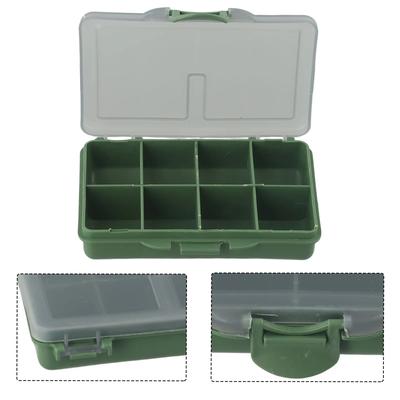 Úložný box s 1-8 přihrádkami Boxy na rybářské potřeby na kapry Boxy na rybářské návnady Dělený malý box na příslušenství Box na nástrahy Box na háčky