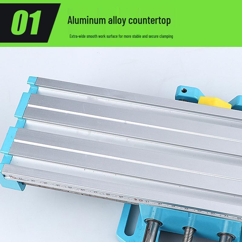 Mini-Kreuztisch mit Bohrständer-Schiebeschlitten - Kostenloser Versand