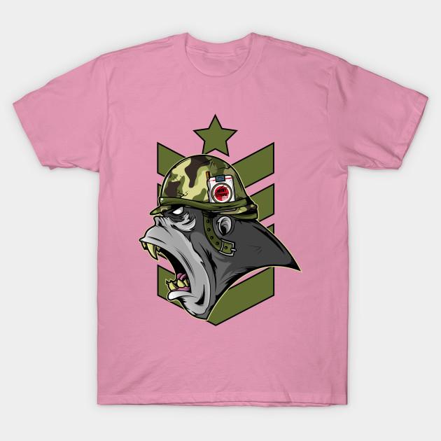 T Shirt Women Gorilla Soldier Harajuku Print Kawaii Tshirt Summer Short Sleeve Female T-Shirt Top Tee