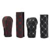 2pcs/set PU Leather Car Hand Brake Gear Shift Cover Handbrake Grips Case Manual Gear Head Shift Knob Shell