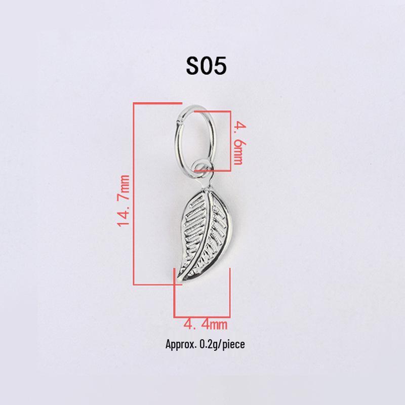 S925 Sterling Silver DIY Bracelet with Assorted Pendants