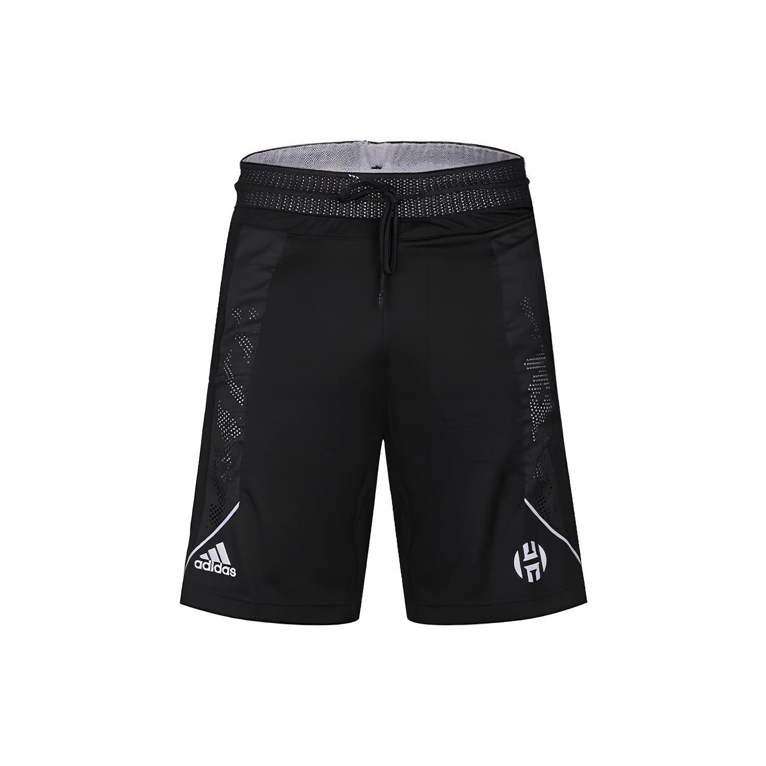 adidas Hrd C365 Slogan Basketball Shorts Men Black Men s DZ0597 S