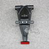 Fit For Kawasaki  2007 - 2012 Z750 Rear Motorcycle License Number Plate Light Frame Holder Bracket Z 750 2008 2009 2010 2011