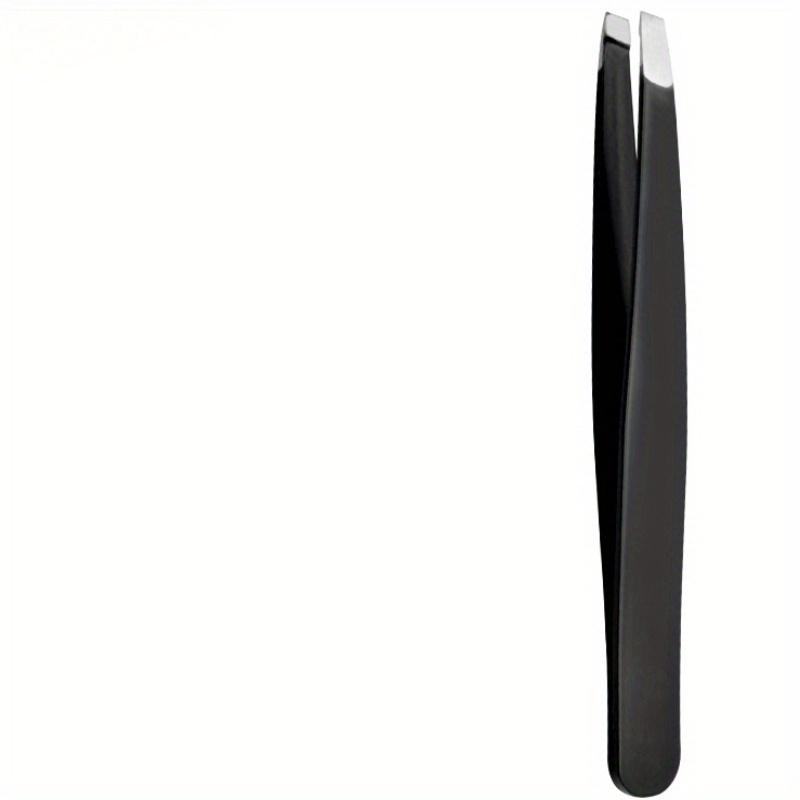 1 Threading Eyebrow Clip Slant Color Titanium Rose Gold Tweezers Eyebrow Plucking Beard Plucking Eyebrow Hair, Beauty Tools