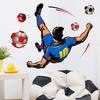 Creative 10 Football Player Living Room Bedroom Wall Decoration Stickers