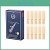 Level Alto G Normal Saxophone Sax Reeds Strength 30 For Beginners 10pcs Box