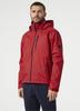 Helly Hansen Crew Hooded Midlayer Jacket (33874) Red