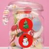 500pcs Christmas Tag Scrap-booking Decorative Stickers Decoration Gift DIY Craft