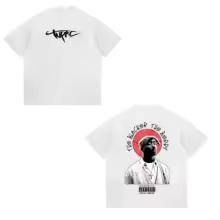 1Hot Cotton 2Pac Printed Summer T-shirt Rapper Tupac Streetwear Y2K Casual Short Sleeve Tee for Men Women Kid T-shirts Loose Top 7