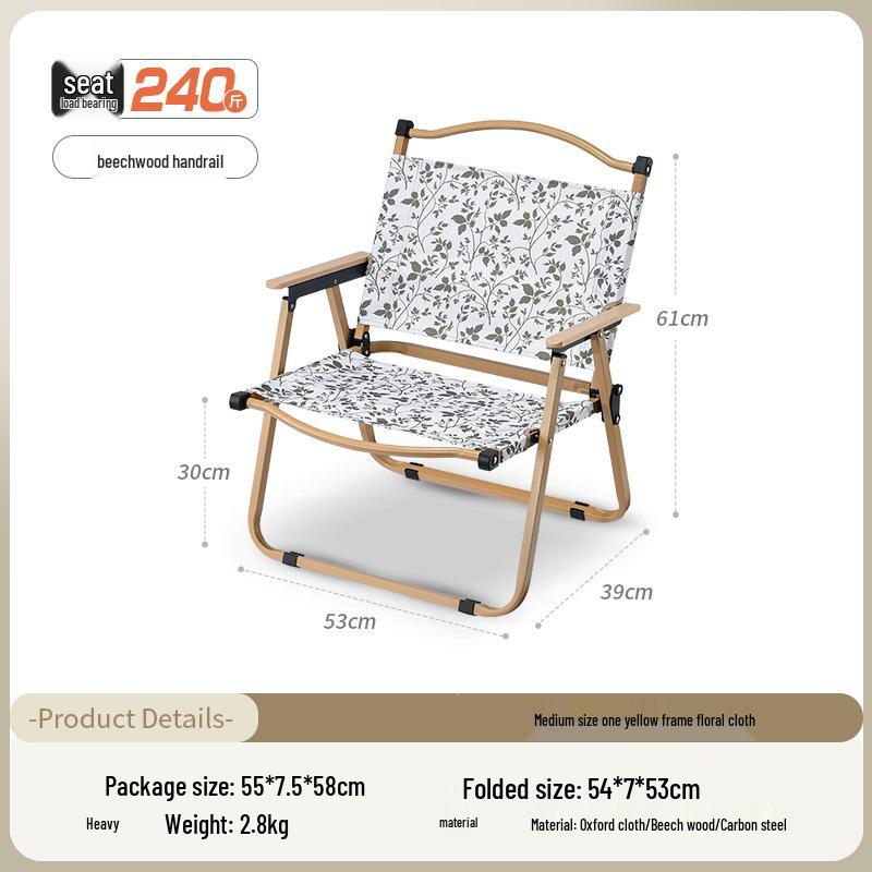 Kermit Outdoor Folding Aluminum Alloy Camping Chair