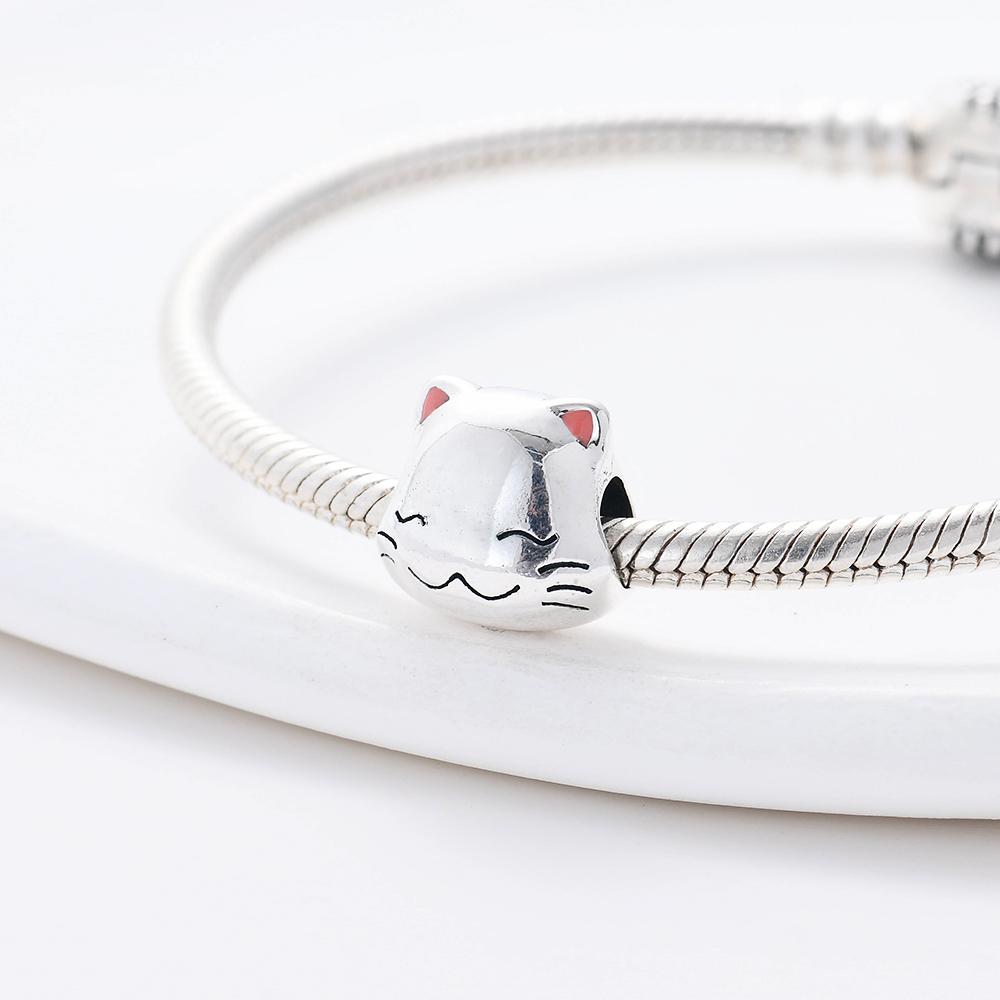 Neuer Kupfer Hund Chamäleon Hase Niedlicher Cartoon Anhänger Perlen Charms DIY Kompatibel Mit Authentischen Anhänger Perlen Charms Armbändern Damen Schmuck
