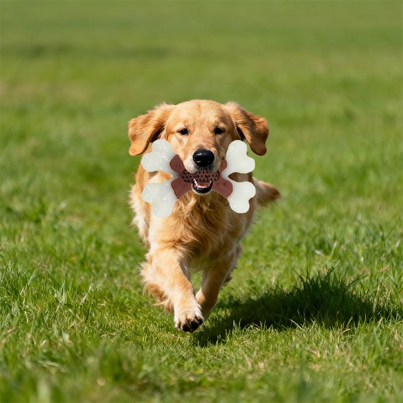 Cross-Border Hot Sale Dog Toy Simulation Bone Dog Chew Large Dog Teething Stick Best-Selling for Shenzhen