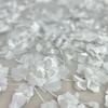 3D Beads Flower Hand-Stitched Lace Fabric 130CM Wide Wedding Dress Evening Gowns Children's Sewing Clothing Accessories