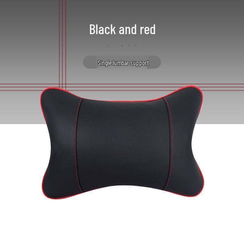 Zestaw poduszek podpierających szyję i lędźwie na zagłówek samochodowy na poduszkę oparcia