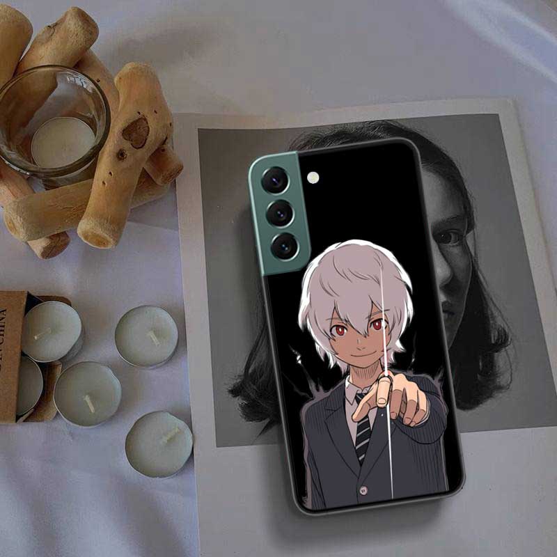 World Trigger Kuga Yuma Phone For Samsung Galaxy S24 S22 Ultra S21 Plus S20 S23 FE Case S10 S10E S9 S8 S7 Edge Cover Silicone So