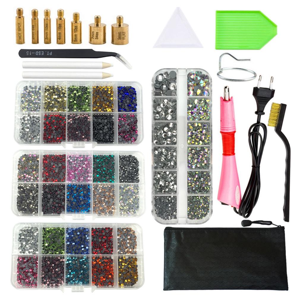 Rhinestone Setter Kit with Pen & Storage Bag for DIY Clothing & Jewelry Accessories