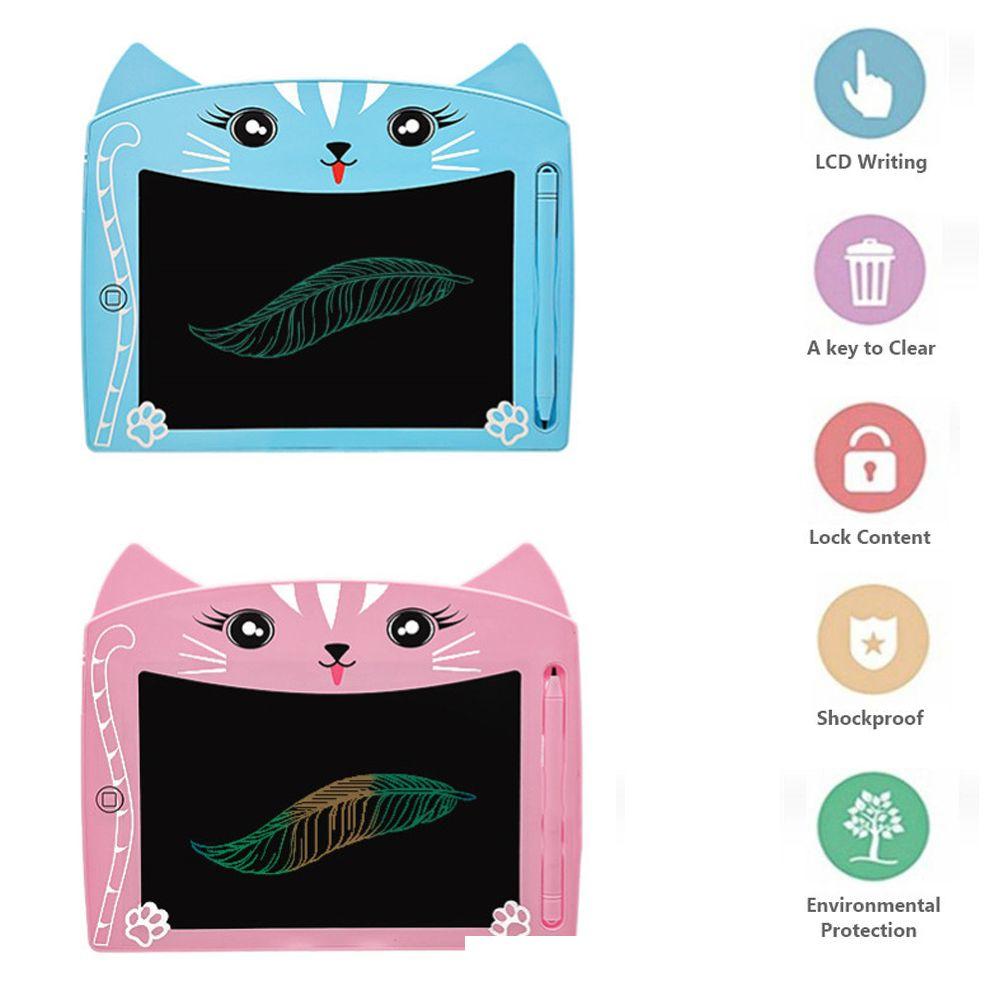 

Электронная графика Обучающие игрушки Памятка Мультяшный детский планшет для рисования ЖК-доска для письма Doodle Tablet