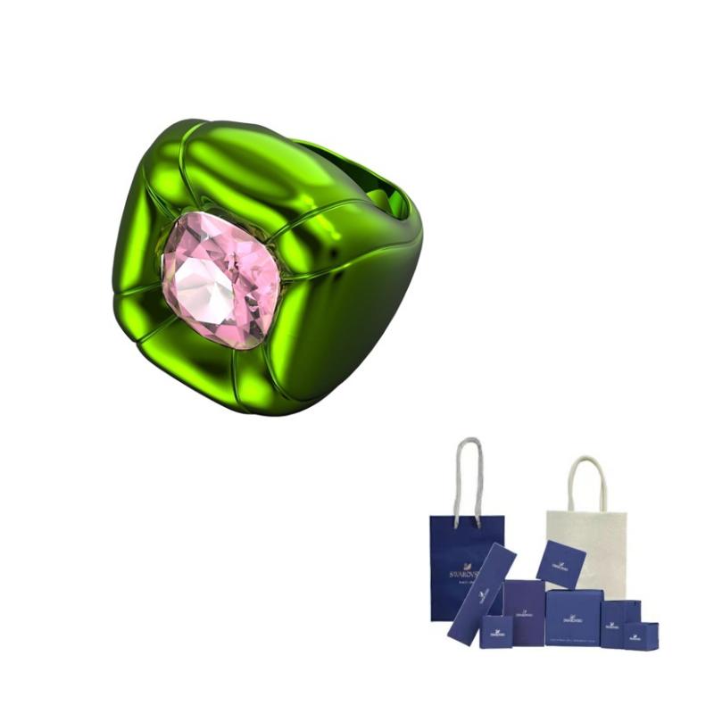 Swarovski Dulcis Cocktail Ring 58-Original Brand Box And Bag