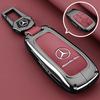 OQA4   Car Key Case Cover For Mercedes Benz C E S Class GLC CLE EQE W206 W214 W223 S350 S400 S450 E300 Keychain Fob