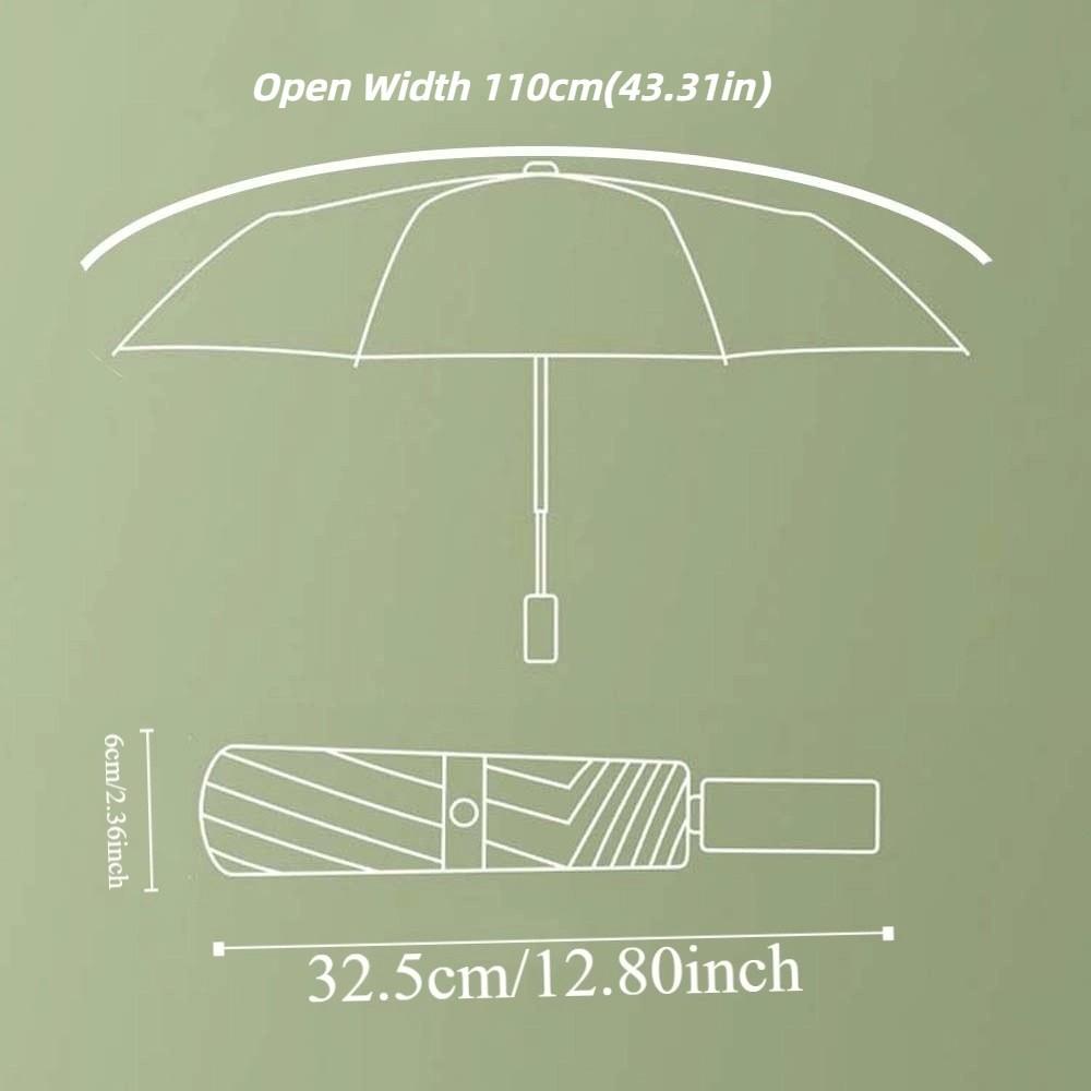 High-end Automatic Umbrella UV Protection Large Size Brolly Dual-use Folding Umbrella  Daily Use