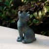 Sculpture Cute Miniature Cat Garden Display Ornament Outdoor SpaceBeautification