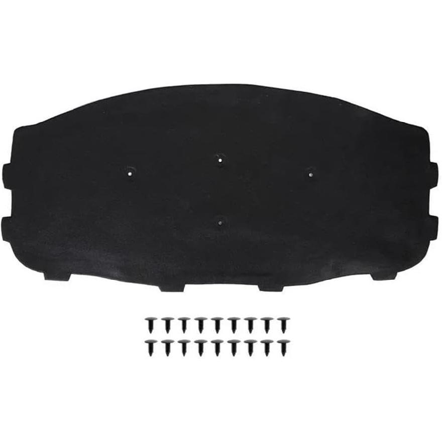 Car Black Front Hood Insulation Pad With Buckles for BMW 3 Series E46 320i 325i 328i 330i Replacement Parts