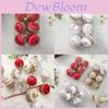 Christmas Ball Decorations Set With Pvc Material For Holiday Tree And Home Decor
