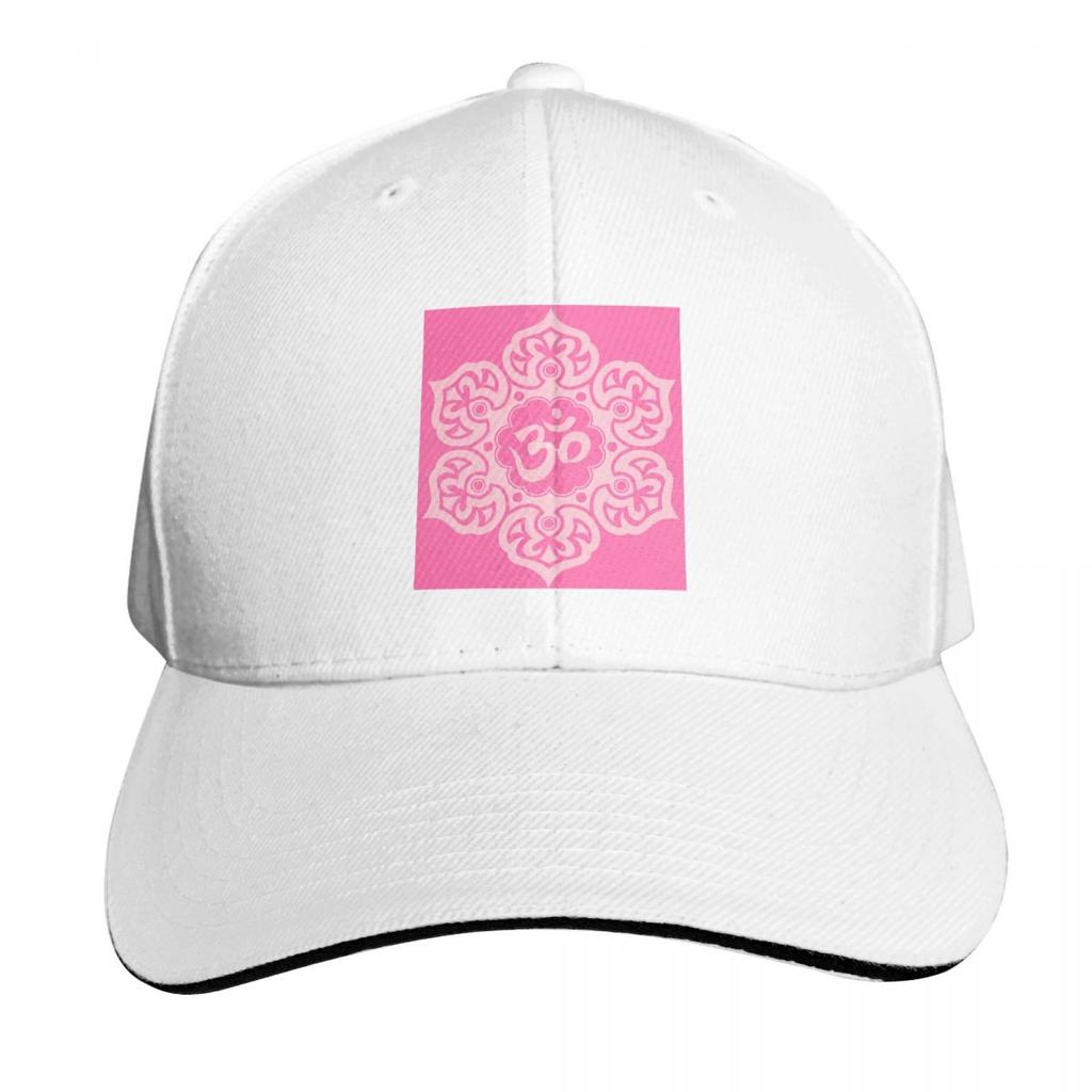 Om Yoga Lotosblume Buddhistischer Lotos Meditationskappe Lässige Baseballkappen Verstellbarer Hut Hip Hop Sommer Unisex Baseballkappen