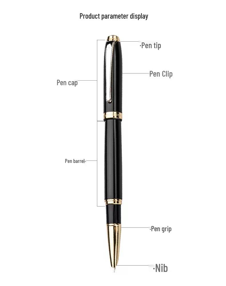 HERO 756 Gold Iridium Nib Fountain Pen - Business, Office, Student Writing, High-Grade Gift Box