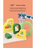 3D Animal Shape Matching & Color Training Puzzle Board for Kids