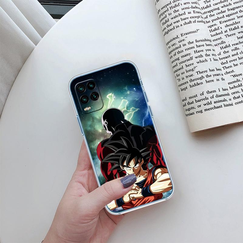 Dragon Ball Goku Transparent Phone Case for Motorola Moto G7 G8 G9 G84 G85 G73 G24 G15 Z2 Play Power Plus