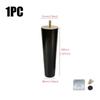 8/10/12/15/20cm New Solid Wood Furniture Legs Conical with Iron Sheet Chair Replacement Feet Universal Sofa Legs