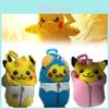 Pokemon Pikachu Saco de Dormir Chaveiro de Pelúcia Para Colecionadores Pingente