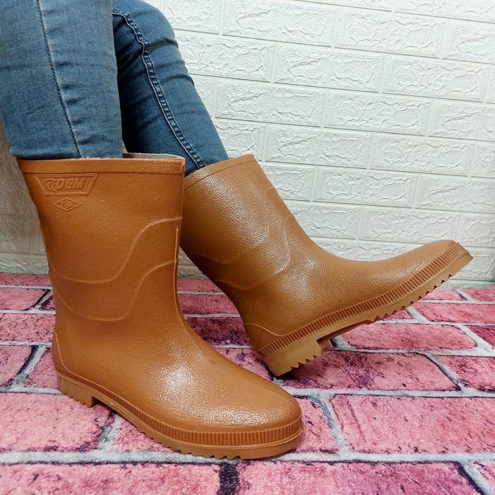 

Doğan Dem Crepe Boots Short 28 cm With Miflon