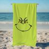 G-g-gRINCH-h-h Anime Towel Large Quick-Drying Microfiber Soft Beach Towel for Travel Fitness Sauna Bathing Camping