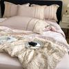 1 Set Light Luxury Wind Lace Silk Class A High Count Bedding Duvet Quilt  Air Conditioner Quilt Cool Summer 150X200 200X230